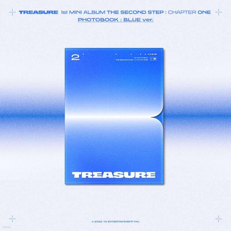 

TREASURE (Treasure) - TREASURE 1st MINI ALBUM [THE SECOND STEP : CHAPTER ONE] (PHOTOBOOK ver.) [BLUE ver.]