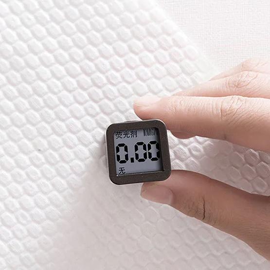 WTEMPO 5-Roll 250PCS Roll Kitchen Paper Towel Water/Oil Absorbent Wet Dry Dual Use Food Grade Tear-off Reusable Washable Lazy Rag Dishwashing Paper