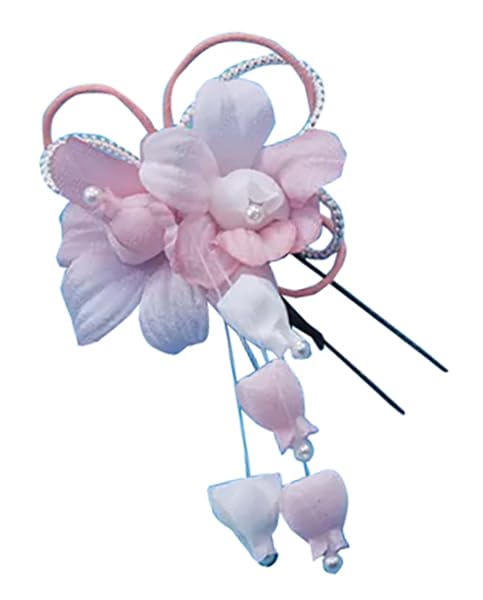 

Sanwai Shoji Аксессуары для волос Клематис Розовый Заколка Свадебный Торжественный Цветок Сделано в Японии розовый