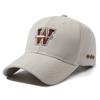 Baseballmütze mit Buchstabenstickerei, Unisex, für den Außenbereich, Sonnenschutz, Baseballmütze für Herren und Damen, Snapback-Hut, Sonnenblende, Fischerhut, Schirmmütze