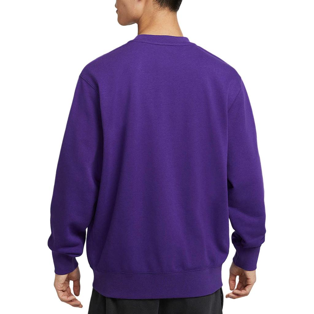 New Nike Club TEAM Sweatshirt Men's Garden Purple IB8825-547