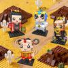 Monkey King Square Head Building Blocks: Educational Journey to the West Toy Set
