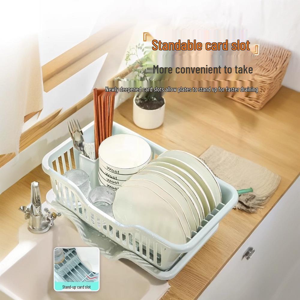 Thickened Kitchen Sink Dish Rack & Drainer Organizer