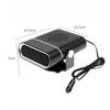 Calefactor Descongelador Antivaho Automático Parabrisas Calentamiento Rápido Portátil Calentador de Coche Nuevo 2025 12V 24V