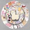 50PCS Cute Alpaca Stickers: Cartoon Animal Decorations for Journaling, Laptops, Luggage, Water Bottles - Waterproof & Fun for Kids