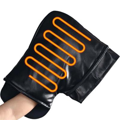 Elektricky vyhřívané rukavice na řídítka 3 úrovně nastavení Motocyklové vyhřívané teplé návleky USB nabíjení pro jízdní kolo MTB motocykl skútr