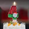 Black Glitter Birthday Digital Candles Crown 0-9 Number Candle Cake Topper Decorations Baby Shower Birthday Party Supplies Velas