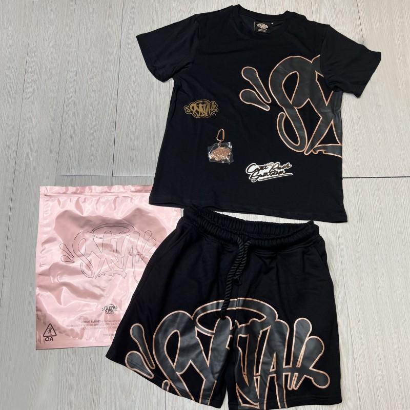 Set Felpa con Cappuccio e Pantaloni Syna World Streetwear di Alta Qualità Vestibilità Larga Foderato in Pile Outfit Invernale per Adolescenti e Giovani Adulti