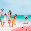 3110 Aluminium Alloy Silver Portable 1 4 Inch Screw Multifunction Mobile Phone Live Tripod