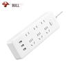 BULL GN-UUB126 6-Outlet Power Strip with 3 USB Ports