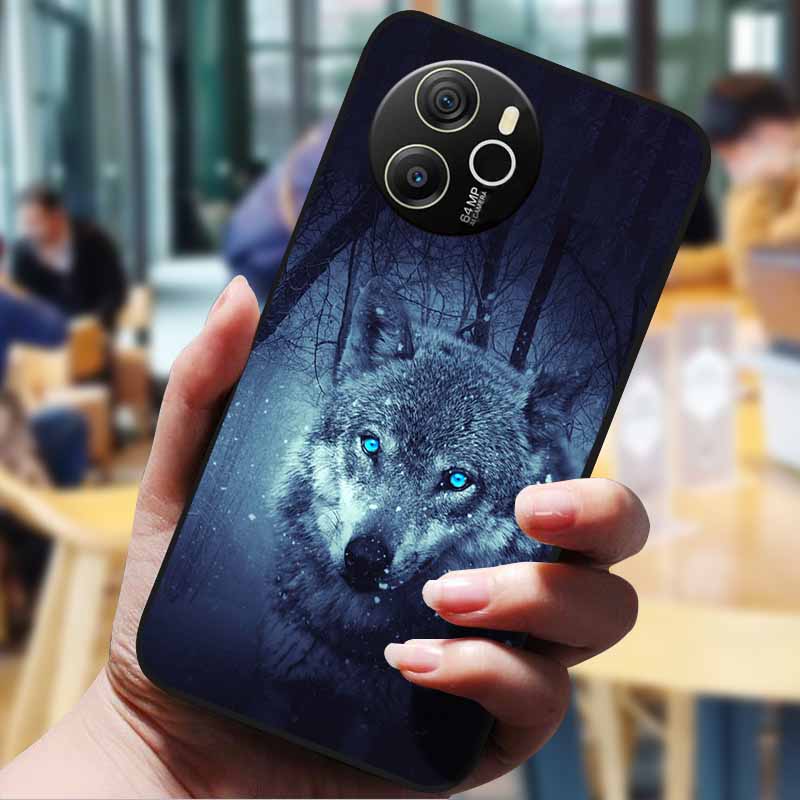 For Blackview Shark 8 Case 6.78" Cartoon Painted Cover Lovely Case Soft Silicone Protect Cover For Blackview Shark8 Cases Bumper