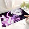 Popular Anime J-jujutsu K-kaisen Gojo Satoru Bathroom Mat Non-Slip Laundry Room Mat Laundry Decor Balcony Child Living