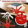 Maths Teaching Aids Angle Measuring Instruments Geometric Angle Display Tools Plastic For Learning Angle Teaching Aids