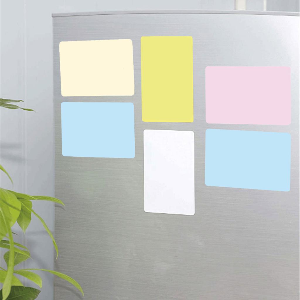 Fridge Magnetic Whiteboard Film Magnetic Fridge Memoboard 297x210mm 420x297mm Magnetic Writing Board for Kitchen Office
