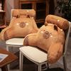 Lovely Capybara Backrest Cushion, Large Backrest Cushion,Lumbar Support Pillow,Triangle Reading Pillow, Adorable Design
