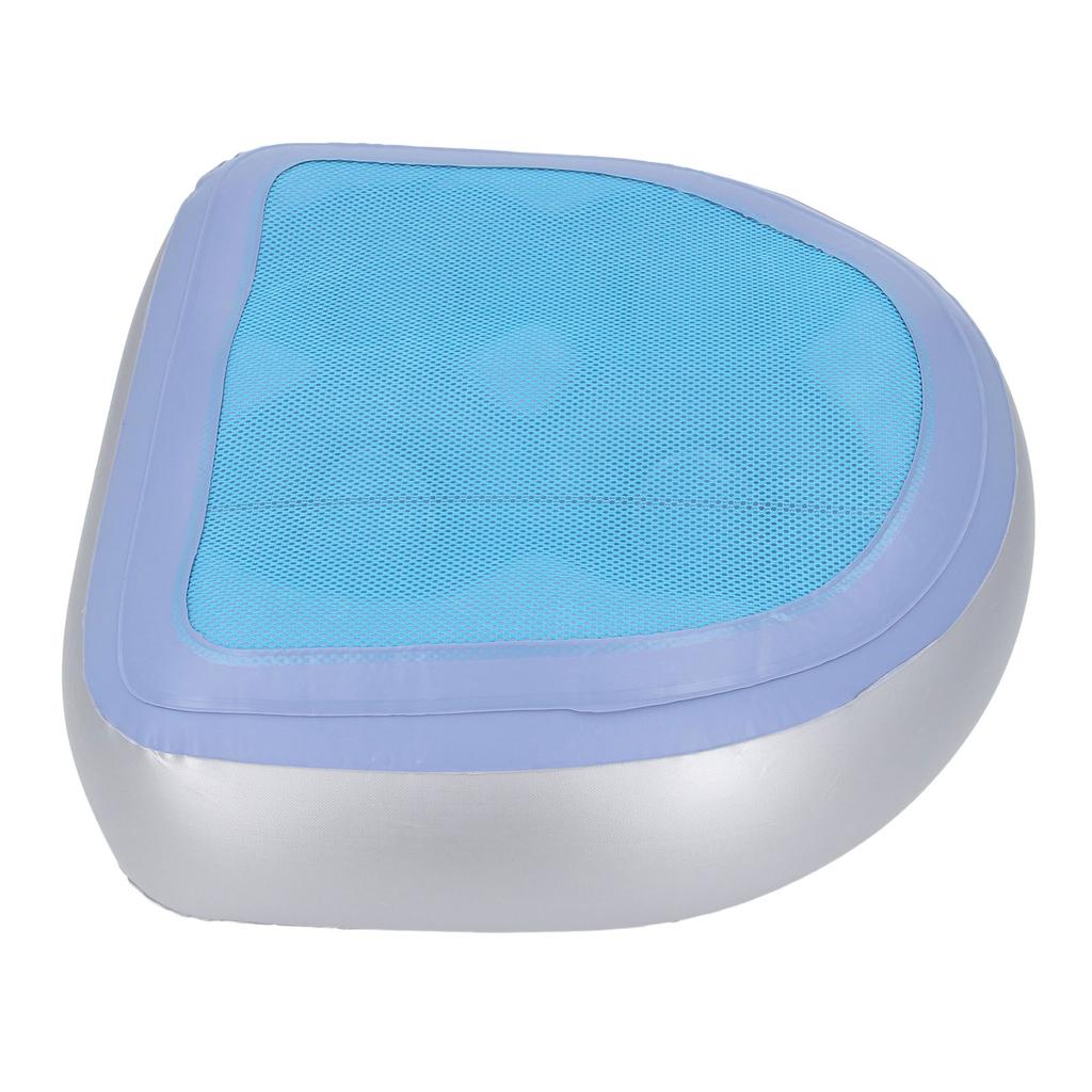 Inflatable Spa and Hot Tub Booster Seat Suction Cups Non Slip Supportive Booster Seat Cushion Blue
