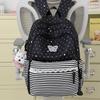 Schoolbag1011 New Korean Backpack Female Student Schoolbag Large Capacity Lightweight Backpack Cute Girl Style Casual Fashion