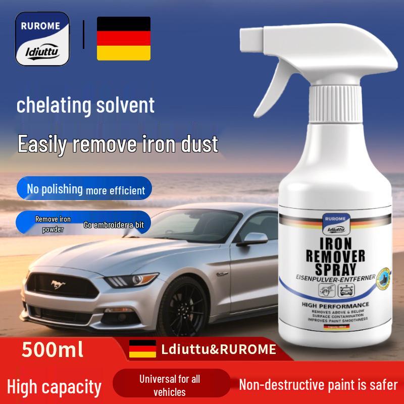Ldiuttu Iron Powder Remover: Rust Spot and Yellow Spot Decontaminant for Car Paint Without Damage