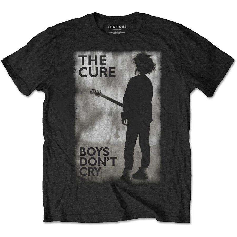 The Cure - Boys Dont Cry Black & White - Black t-shirt S