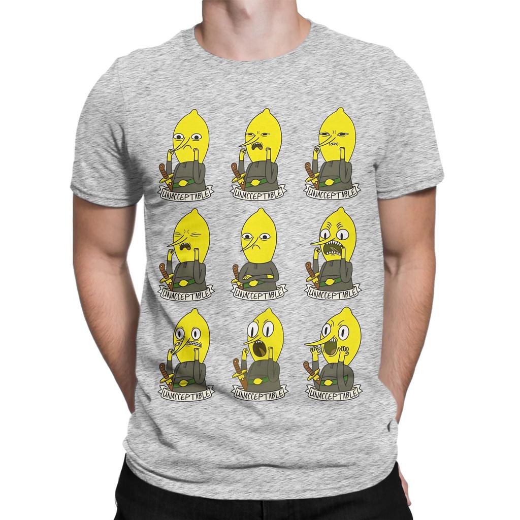 Unacceptable Lemongrab Novelty 100 Cotton TShirt solar opposites season 3 Tees Tops For Unisex