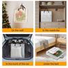 Large Capacity Christmas Wreath Storage Bag Dustproof Waterproof Christmas Garland Packing Bags with Handle and Zipper Foldable