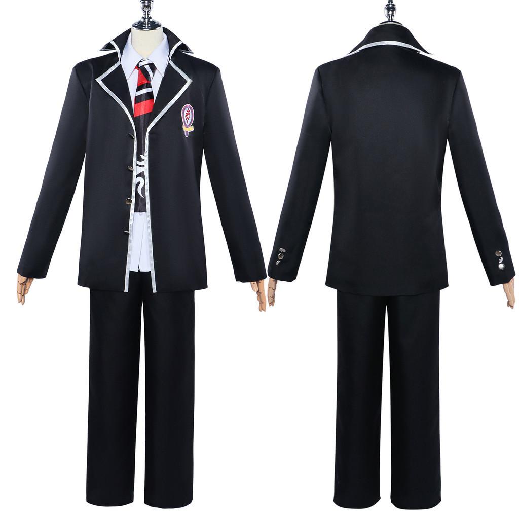 Blue Okumura Exorcist Rin School Uniform Costume Outfit Cosplay Coat Animation