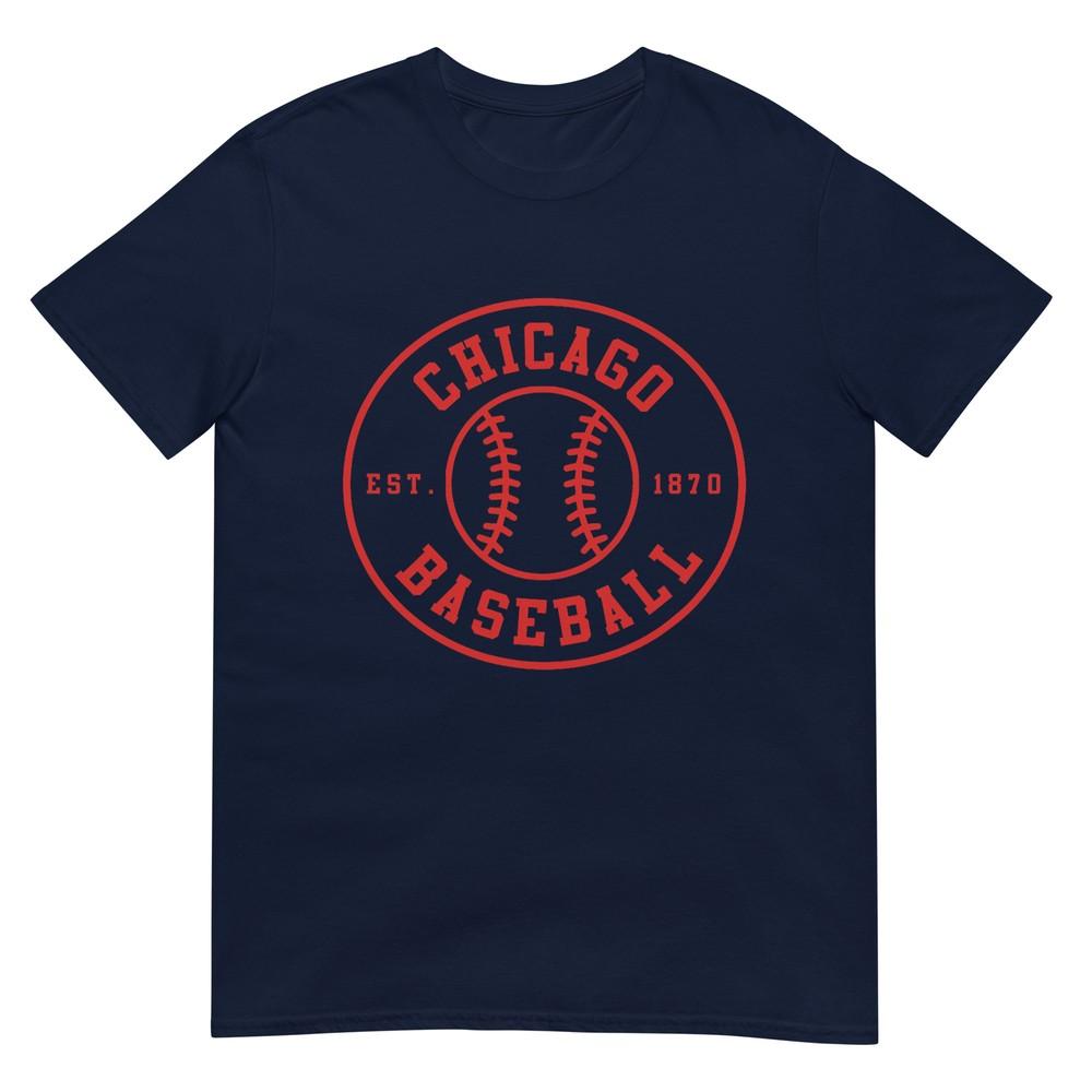 Chicago Baseball Seventh Inning Stretch Gameday Fan Gear TShirt S