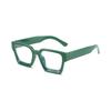 1pc Women's Box Glasses Decorative Street Wear Transparent Lens Autumn Travel School Festival Essential Accessories