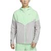 New Nike Windrunner Repel Waterproof Running Jacket Green Grey FB7541-376