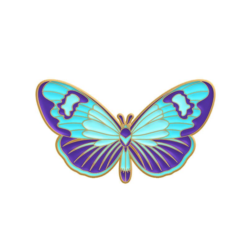 Charming Butterfly Brooch Metal Pin Decorative Accessory For Men And Women Spring 2023