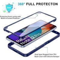 Case - Xiaomi - Redmi Note 12 Pro 5G - 360 Degree Protection - Shockproof - Rigid