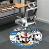 1PC Mobile Suit Gundam Office Round Rug, Non-slip, Soft and Durable Office Rug for Interior Decoration, Perfect for Office Yy250915100