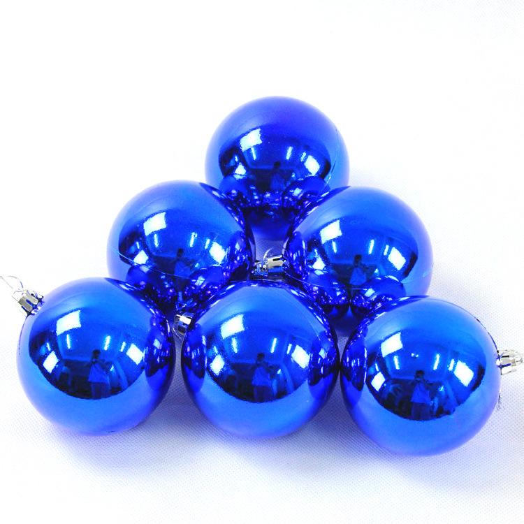 12cm Electroplated Christmas Ball – Bright, Matte, Mirror Finish Plastic Decoration