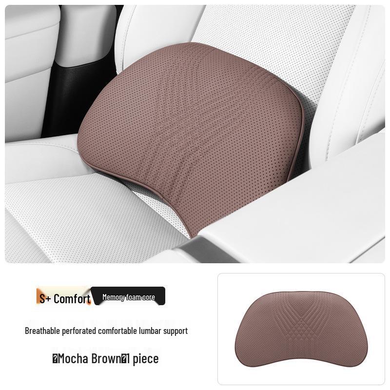 Zeekr 007/001 Car Headrest: Lumbar & Neck Support Pillow - All-Season Breathable Interior Decor