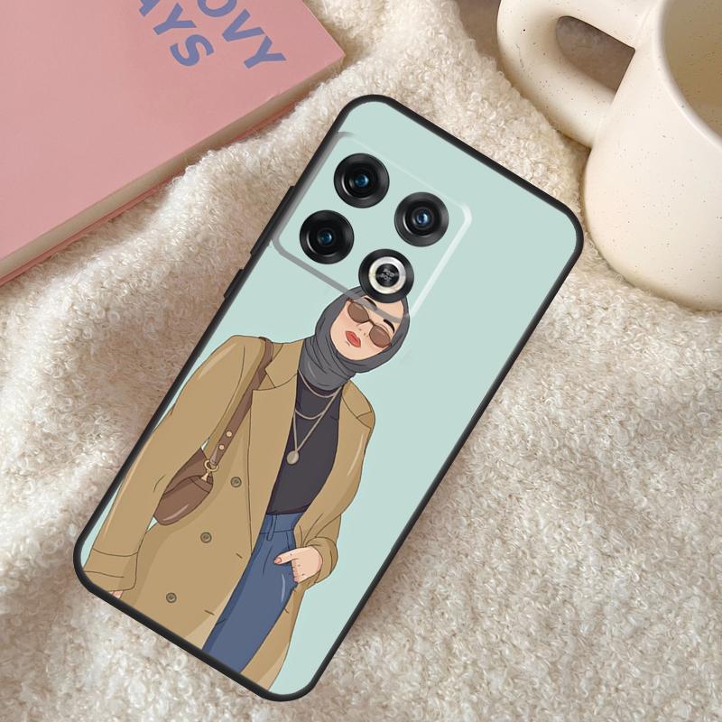 

Muslim Islamic Arabic Hijab Gril Case For Oneplus 8T 9RT 10T 8 9 11 10 Pro Oneplus Nord CE 2 Lite Ace N10 N20 N100 N200 Cover OnePlus Nord 2