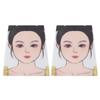 2pcs Kids Face Painting Exercise Board Reusable Face Painting Exercise Template Washable Makeup