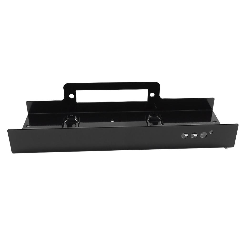   Winch Mounting Plate Heavy Duty Steel 15,000 Lbs with Fair  Flange Hardware for Truck SUV Trailer 10 X 4.5in Raised   Pattern