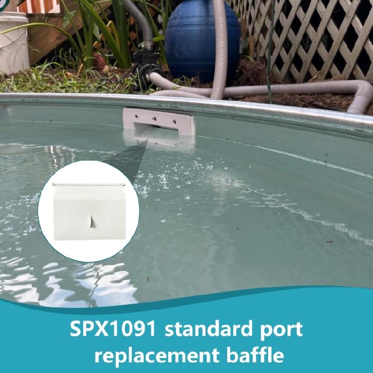 SPX1091 Pool Skimmer Flap Swimming Pool Skimmer Weir Door for Convenient Cleaning and Maintenance Easy To Install