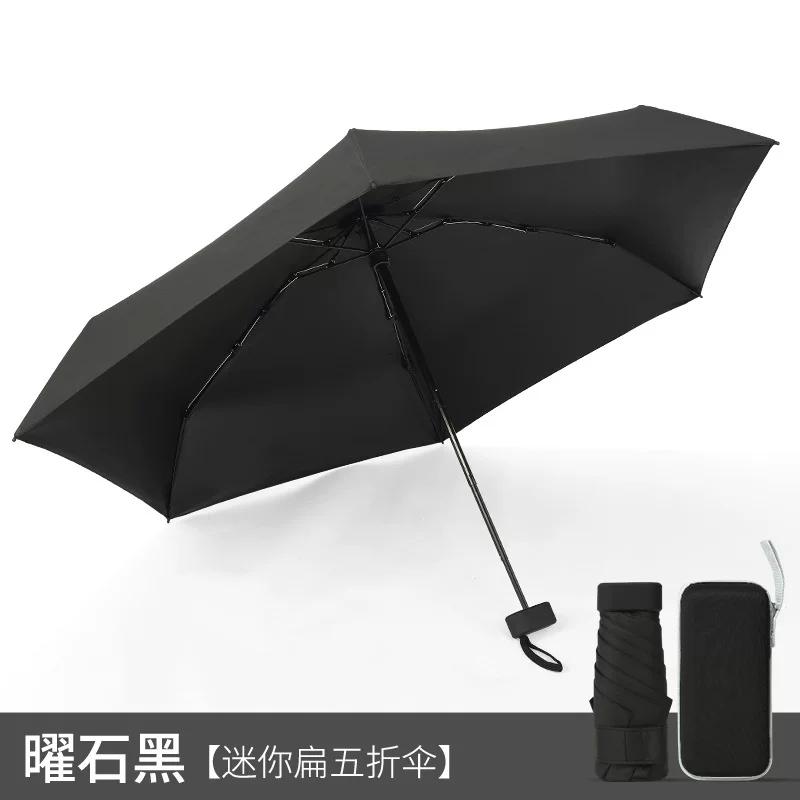 Dual-Use Umbrella for Women, Sun Protection, Uv Protection, Pocket Umbrella, 40% off Flat Sun Umbrellas, Compact Sunshade Umbrella
