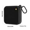 Durability AntiImpact Silicone Cover for Bluetooth-compatible Speaker Frame with Carabiner Clip Easy to Clean Surfaces