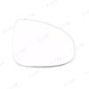 Para VW Touareg 2011 2012 2013 2014 2015 2016 2017 2018 Tampa Inferior da Moldura do Espelho Lateral Externo Lente de Vidro do Espelho Retrovisor