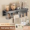Cross-border new suction cup chopstick cartridge spatula wall-mounted kitchen knife holder multi-functional kitchen rack wholesale