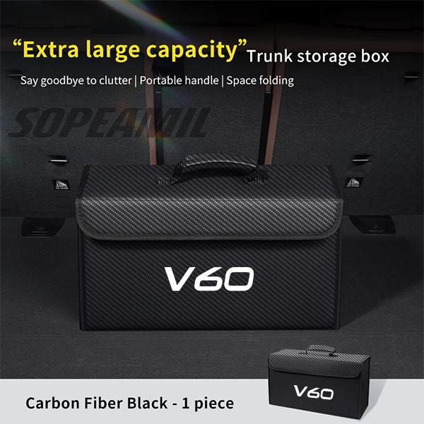 Volvo XC40 XC60 XC70 XC90 V40 V50 V60 V70 V90 S40 S60 S80 S90 C70 Car Trunk Storage Box Organizer Foldable Stowing Tidying Bag