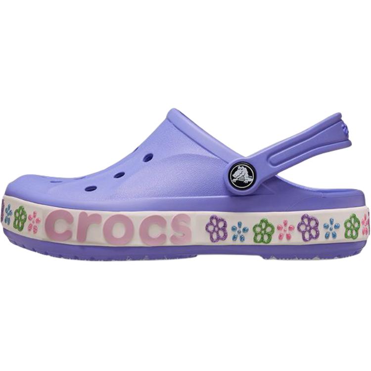 Crocs Bayaband Clog Abrasion Resistant Low Top Children's Sandals Purple
