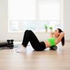 Massage Roller - SPRINGOS - ACTIGET - Medium Hardness - Black - Ridges