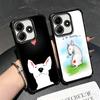 Perro Bull Terrier Lindos Cachorros Funda de Teléfono con Chapado Para Xiaomi Redmi Note 14 15 Pro Plus 13 12 11 11S 11T 10 9S 9 5G Anti-Caída Aira