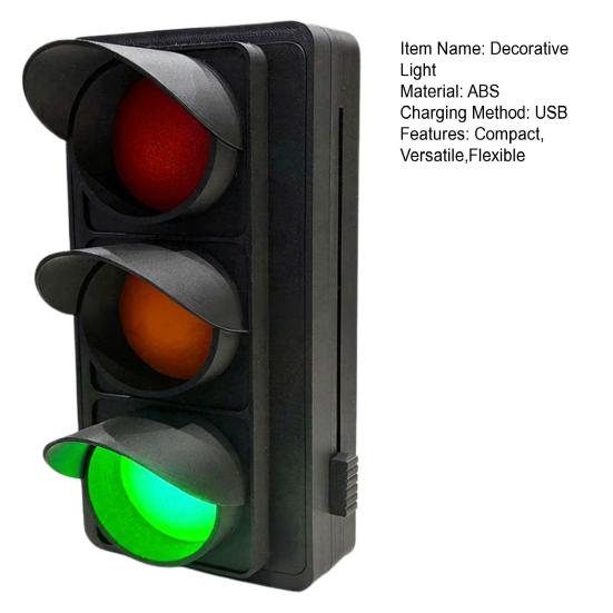 Soziales Signallicht mit USB-Stromversorgung Ampel Schreibtisch Wanddeko für Büro Zuhause Bitte nicht stören Statusanzeigelampe