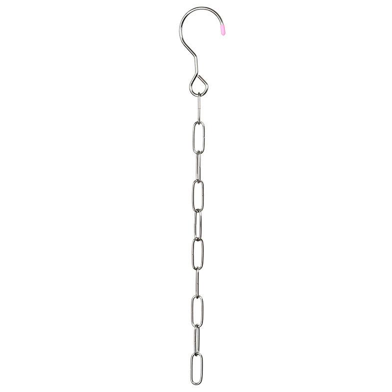

Stainless Steel Clothes Hangers Hanging Chain Foldable Space Saving Closet Wardrobe Organizer Rack for Shirt Storage Household