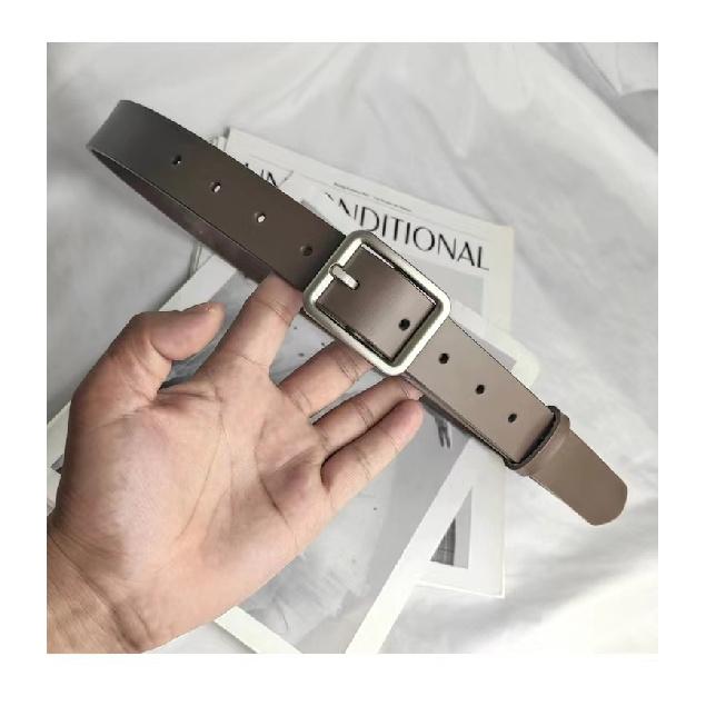 

Четыре сезона в наличии новый кожаный ремень унисекс с квадратной пряжкой для женщин модный и универсальный черный женский премиум черный 105cm