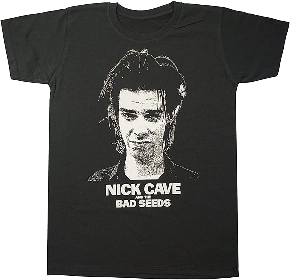 Nick Cave and The Bad Seeds Men T Shirt Graphic Unisex Casual Men T Shirt Black XXL чёрный